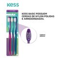 Kit Kess Basic Plus Com Três Escovas Kit