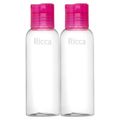 Kit de viagem Ricca com 2 Frascos Disk Top Kit