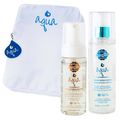 Parafina Bronze Kit – Água Autobronzeadora 150ml + Água Hidratante Corpo e Cabelo 200ml + Necessaire Aqua Kit