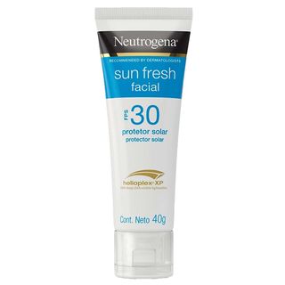 Protetor Solar Facial Neutrogena Sun Fresh FPS 30 - 40g Menor preço em Protetor Solar Facial Neutrogena Sun Fresh FPS 30 - 40g