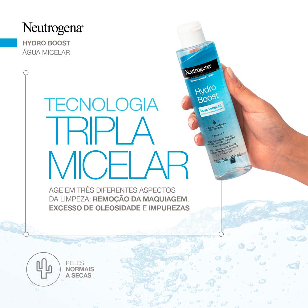 Água Micelar Neutrogena – Hydro Boost 7 em 1