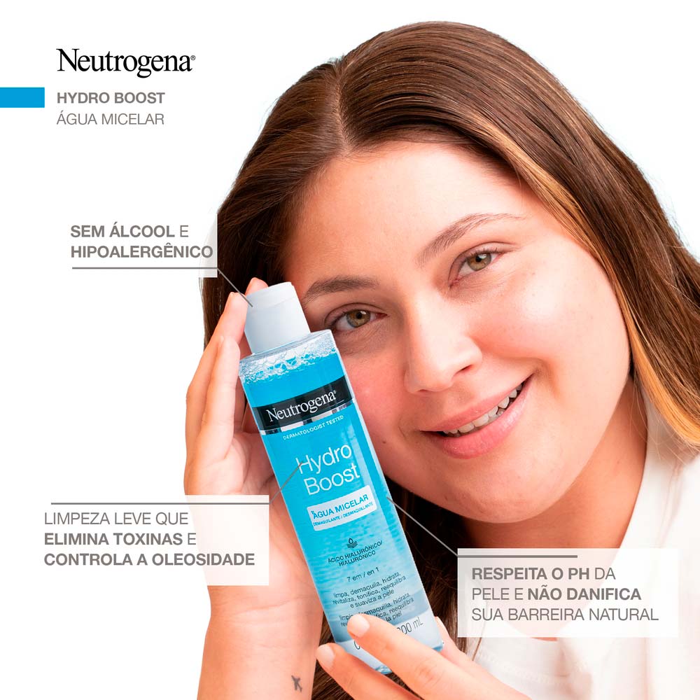 Água Micelar Neutrogena – Hydro Boost 7 em 1