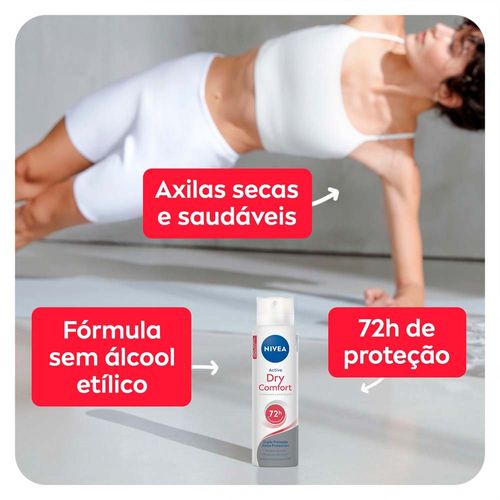 Desodorante Aerosol Nívea Feminino - NIVEA Dry Comfort - Época