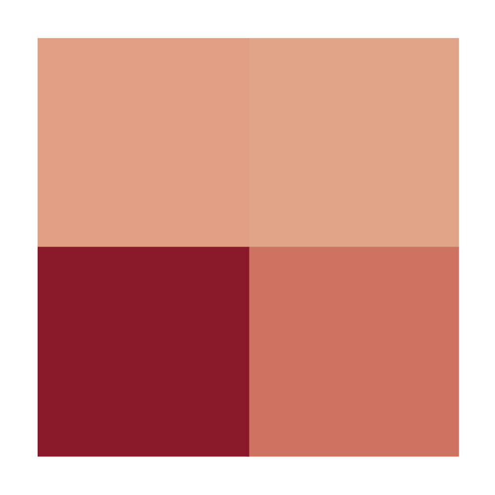Paleta Multifuncional Ruby Rose Blush e Iluminador Feels Mood