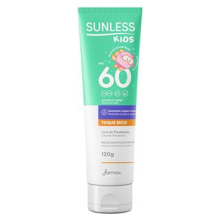 Protetor Solar Infantil Sunless Kids FPS 60
