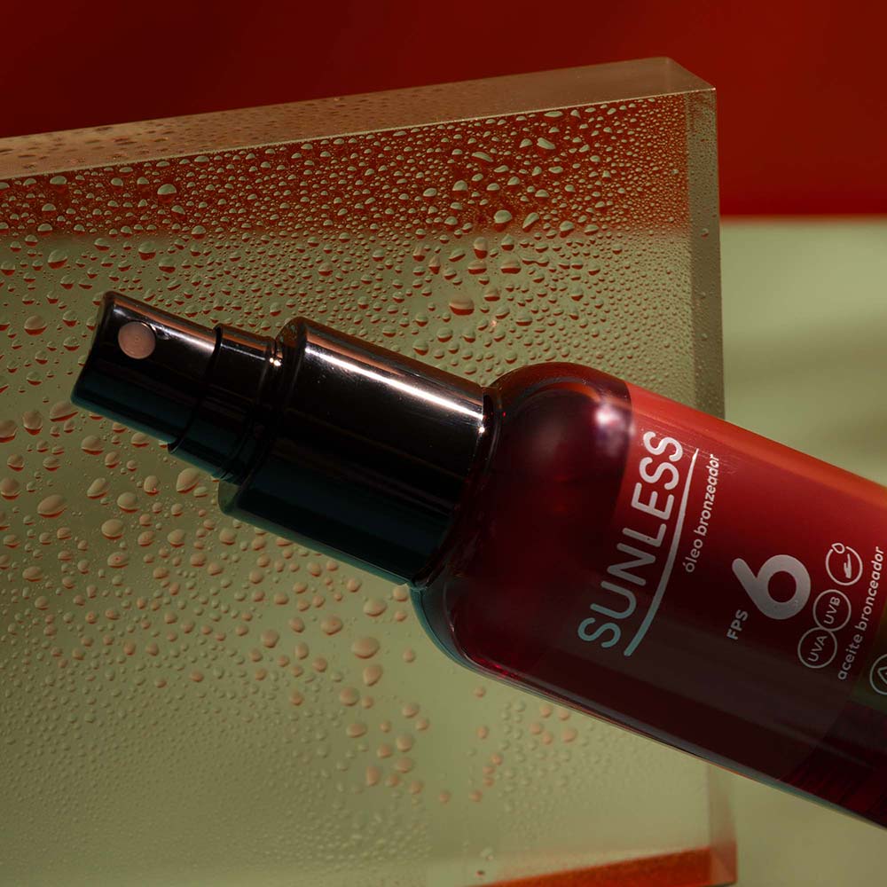 Óleo Bronzeador FPS 6 Sunless - Urucum
