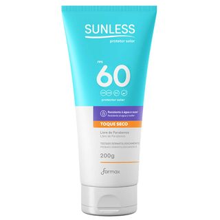 Protetor Solar Sunless FPS 60 - 200g Menor preço em Protetor Solar Sunless FPS 60 - 200g