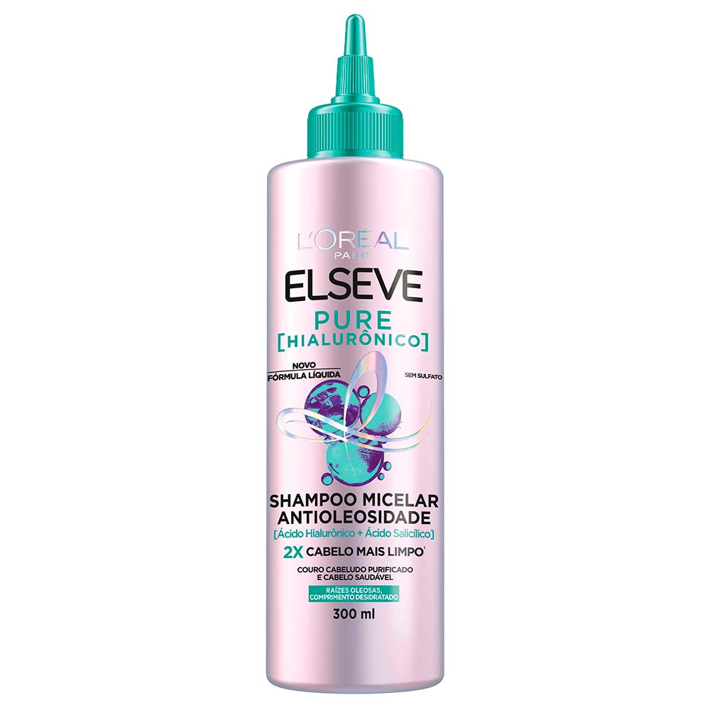 Shampoo Micelar L'Oréal Paris Elseve Pure Hialurônico