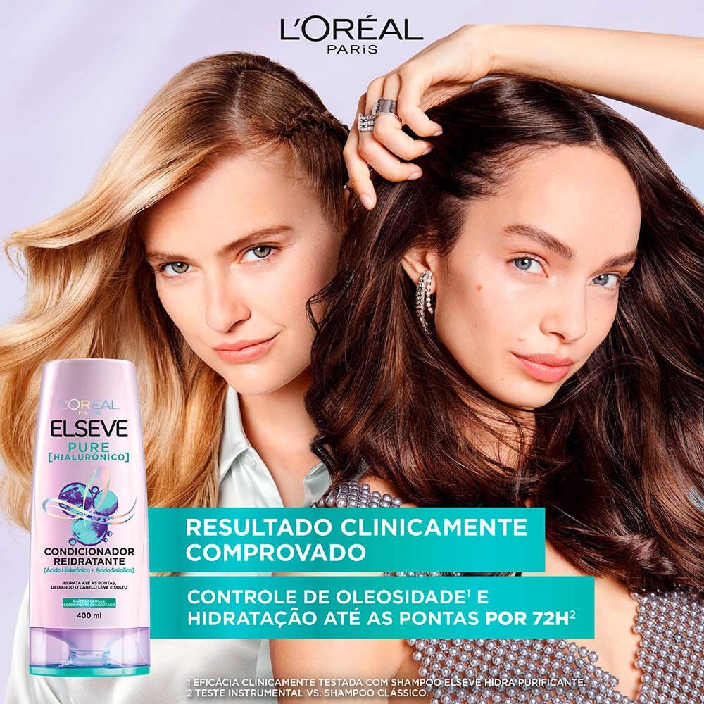 Condicionador L'Oréal Paris Elseve - Pure Hialurônico