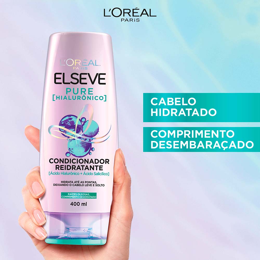 Condicionador L'Oréal Paris Elseve - Pure Hialurônico