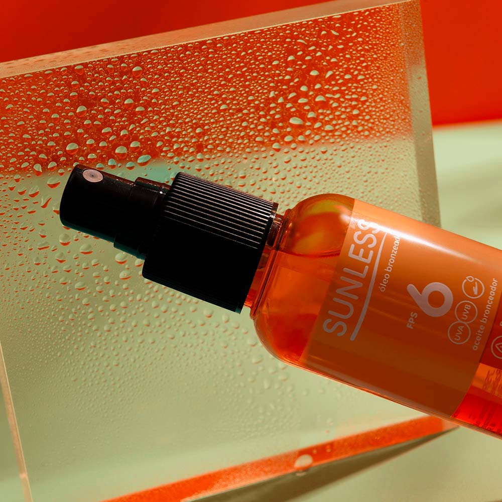 Óleo Bronzeador Sunless FPS 6- Cenoura