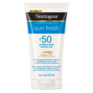 Menor preço em Protetor Solar Neutrogena Sun Fresh FPS50
