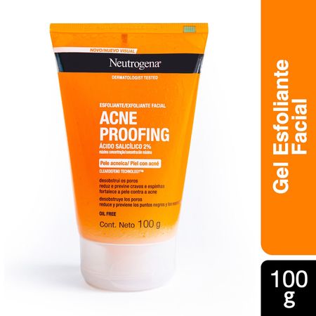 Gel Esfoliante Facial Neutrogena Acne Proofing - 100g