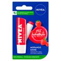 NIVEA Kit com 3 Unidades – Hidratante Labial Morango Shine 4,8g Kit