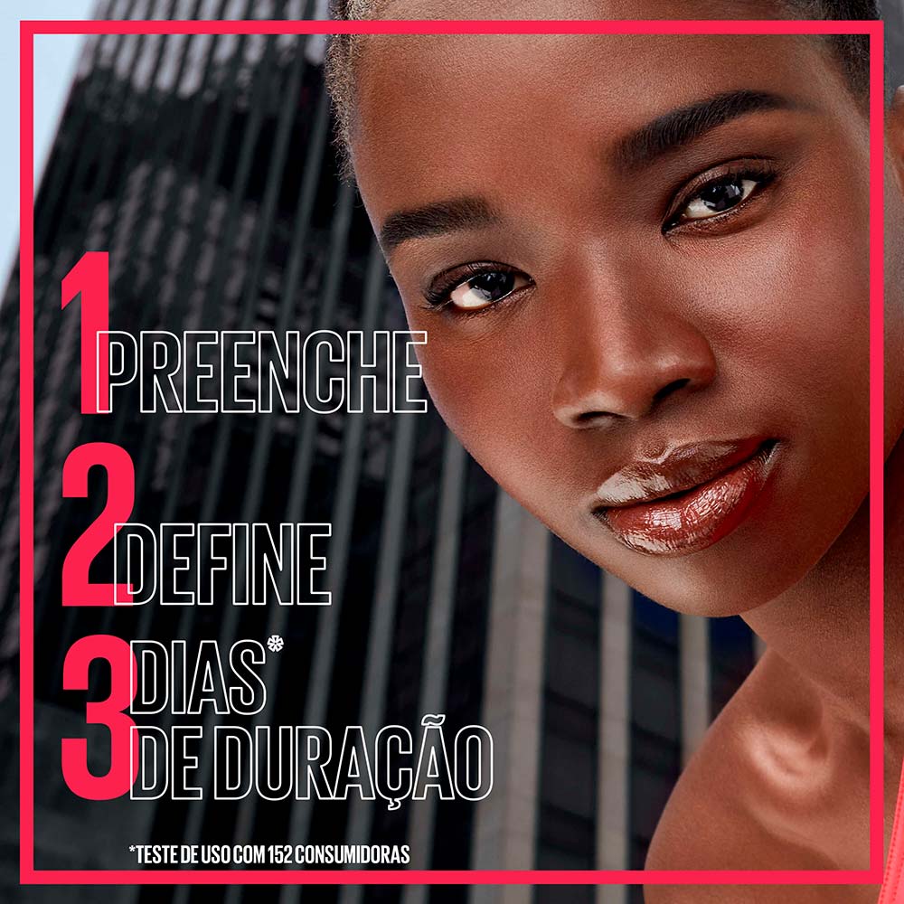 Gel de Sobrancelha Maybelline NY Tattoo Brow 3 Dias
