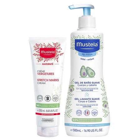 Mustela-Kit-–-Creme-para-Estrias-250ml-+-Gel-Lavante-para-Corpo-e-Cabelo-500ml-Kit--1