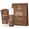 Australian Gold Kakadu Bronzer Kit – Mousse Autobronzeador 140ml + Loção Autobronzeadora 120ml + Luva Aplicadora Kit