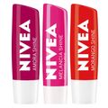 NIVEA Hidratante Labial Shine Kit – Amora + Morango + Melancia Kit