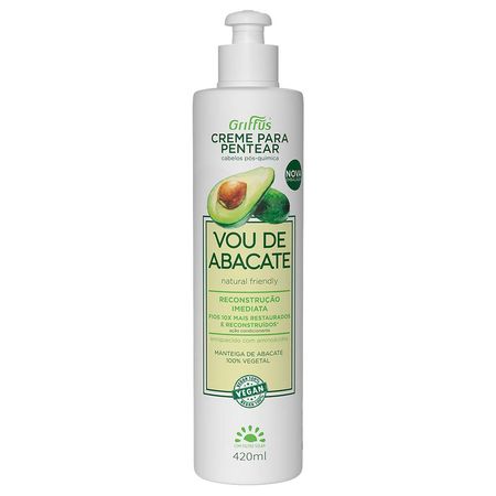 Griffus-Vou-de-Abacate-Creme-para-Pentear-420ml--1