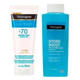 Neutrogena-Kit-Protetor-Solar-Sun-Fresh-FPS70-200ml-Hidratante-Corporal-Hydro-Boost-400ml