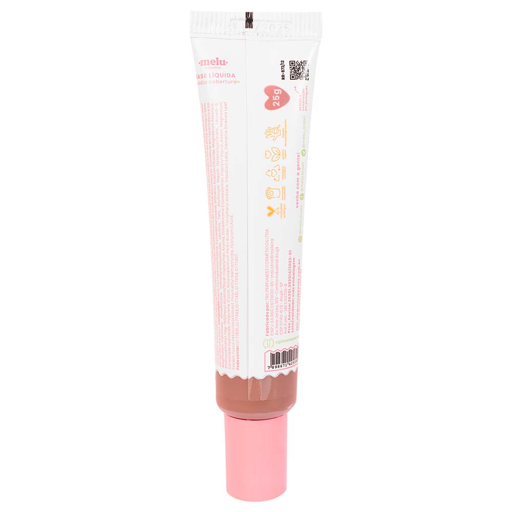 Base Líquida Melu Manteiga de Karité e Vitamina E