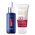 L’Oréal Paris Kit – Sérum Facial Antirrugas Noturno Revitalift Retinol 30ml + Protetor Solar Facial Antirrugas Solar Expertise FPS60 40g Kit