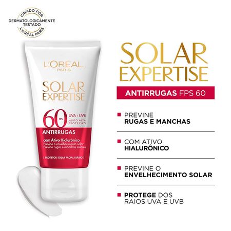 L’Oréal-Paris-Kit-–-Sérum-Facial-Antirrugas-Noturno-Revitalift-Retinol-30ml-+-Protetor-Solar-Facial-Antirrugas-Solar-Expertise-FPS60-40g-Kit--3