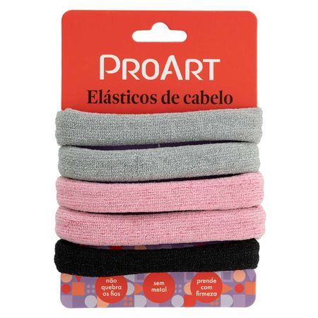 Elásticos-de-Cabelo-Sem-Metal-Proart-5-Un--2