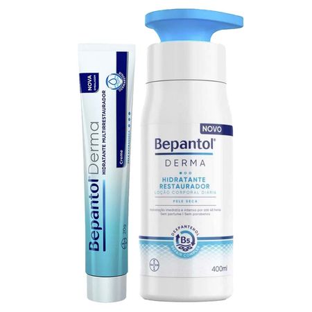 Bepantol-Kit-–-Derma-Creme-Cuidados-para-Áreas-Específicas-20g-+-Hidratante-Corporal-Restaurador-400ml-Kit--1