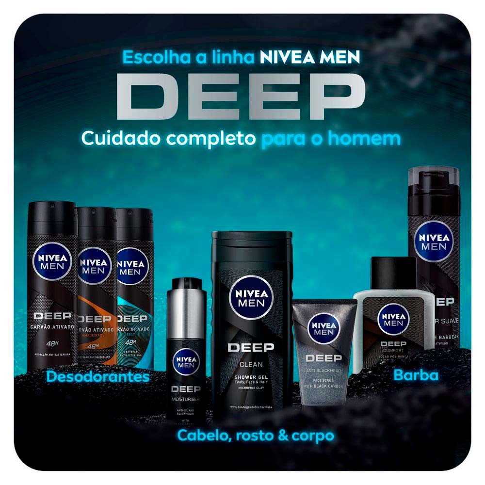 Espuma de Barbear NIVEA MEN Deep Comfort