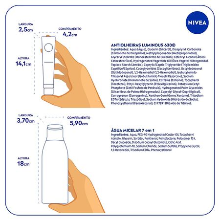 NIVEA-Kit-–-Creme-Facial-Antiolheiras-CellularLuminous-630º-Antispot-15ml-+-Água-Micelar-Solução-de-Limpeza-7-em-1-200ml-Kit--5