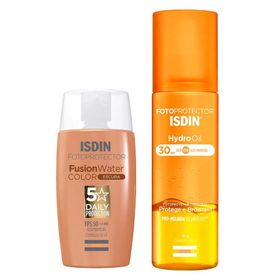 isdin-fusion-water-5-e-hydrooil-kit-protetor-solar-facial-protetor-solar-corporal-e-bronzeador
