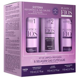 Cadiveu Professional Plástica dos Fios Kit Shampoo + Máscara + Ativo Antifrizz Menor preço em Cadiveu Professional Plástica dos Fios Kit Shampoo + Máscara + Ativo Antifrizz