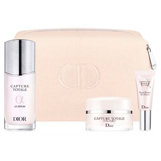 Dior Kit Coffret Capture Totale - Sérum + Creme + Sérum para Olhos + Nécessaire Menor preço em Dior Kit Coffret Capture Totale - Sérum + Creme + Sérum para Olhos + Nécessaire