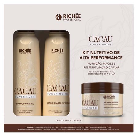 Richée-Professional-Cacau-Power-Nutri-Kit---Shampoo-+-Condicionador-+-Máscara-Kit--1