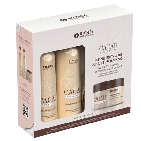 Richée-Professional-Cacau-Power-Nutri-Kit---Shampoo-+-Condicionador-+-Máscara-Kit--3