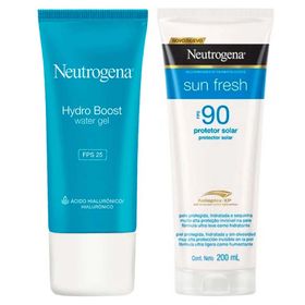 neutrogena-kit-hidratante-hydro-boost-water-gel-fps25-protetor-solar-sun-fresh-fps90