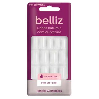 Unhas Postiças Belliz - Com Curvatura - 1 Un Menor preço em Unhas Postiças Belliz - Com Curvatura - 1 Un