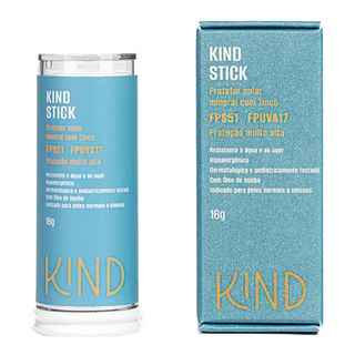Proteção Solar Kind Stick - Mineral Com Zinco - Fps51 Fpuva17