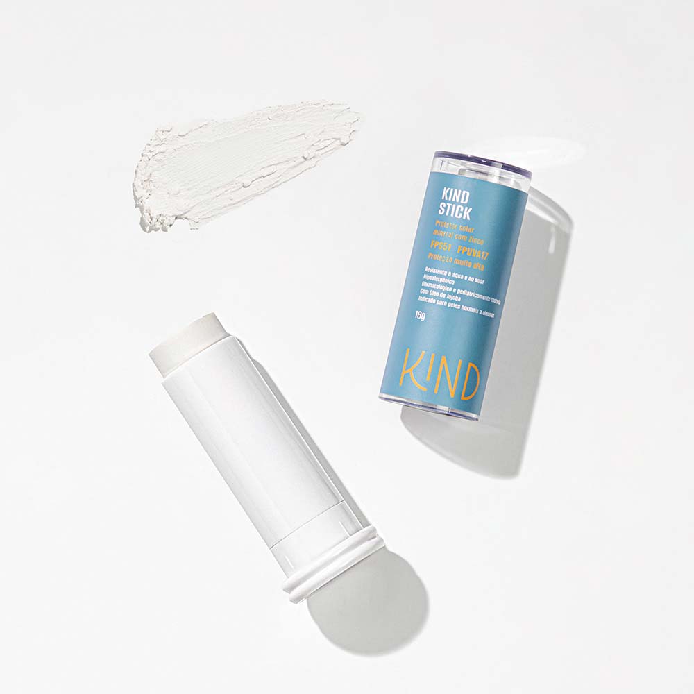 Proteção Solar Kind Stick - Mineral Com Zinco - Fps51 Fpuva17