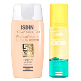 isdin-kit-protetor-solar-corporal-fotoprotector-hydrolotion-protetor-facial-fusion-water-5-stars-color-clara