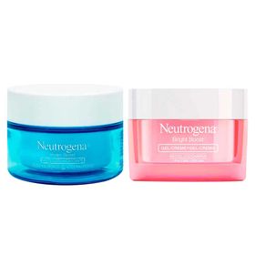 neutrogena-kit-hidratante-facial-hydro-boost-water-gel-bright-boost-gel-creme