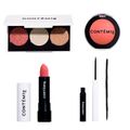 Contém1g Kit - Trio de iluminadores Stardust + Batom Matte Velvet Clássico + Delineador Líquido Ultra Matte Preto + Blush Baked Extravaganza Kit