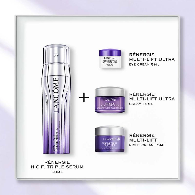 Kit Lancôme Renergie Coffret - Sérum Facial + Creme para Olhos +