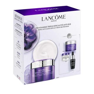 Lancôme Renergie Multi Lift Ultra Kit Coffret - Creme Facial + Creme para Olhos + Creme Facial Noite + Sérum Facial Menor preço em Lancôme Renergie Multi Lift Ultra Kit Coffret - Creme Facial + Creme para Olhos + Creme Facial Noite + Sérum Facial