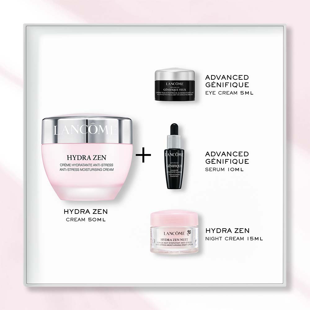 Kit Lancôme Hydra Zen Coffret - Creme Facial + Creme para Olhos +