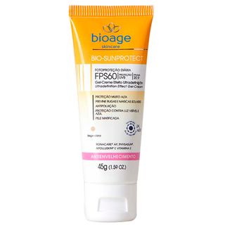 Protetor Solar Facial Anti-Idade Bioage Bio Sunprotect - FPS 60 - 45g
