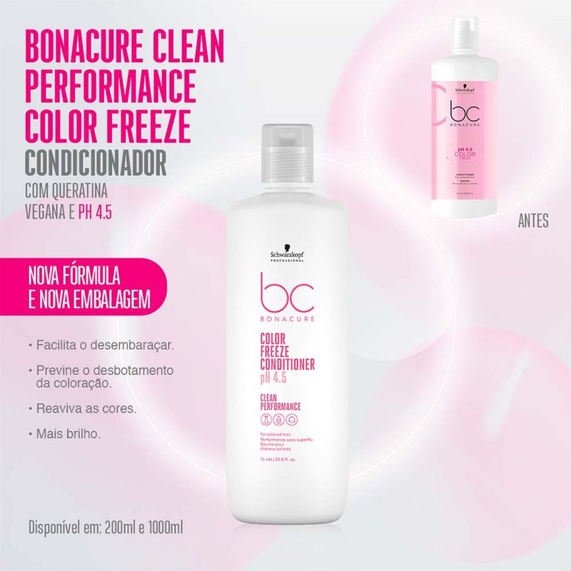 Schwarzkopf BC Clean Performance pH 4.5 Color Freeze