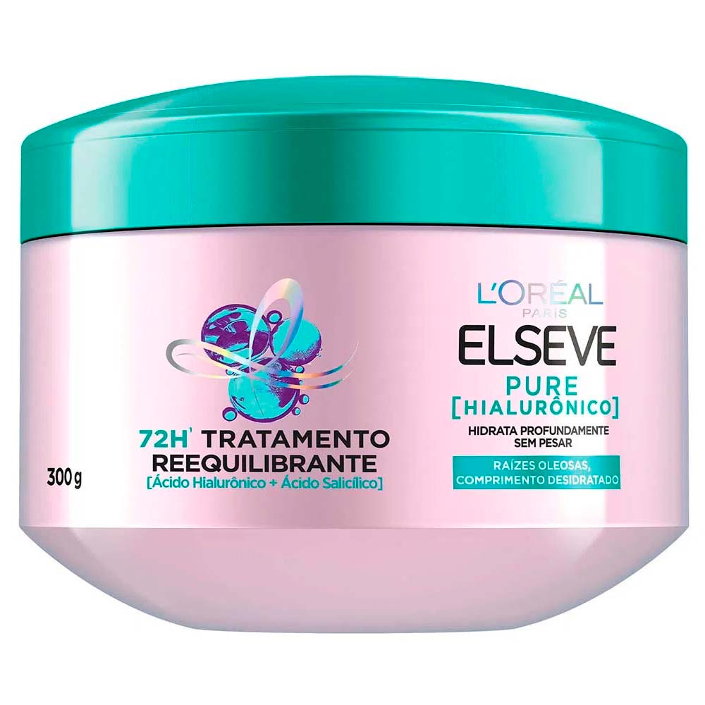 Elseve Pure Hialurônico Kit - Shampoo Micelar + Creme de Tratamento + Óleo Extraordinário