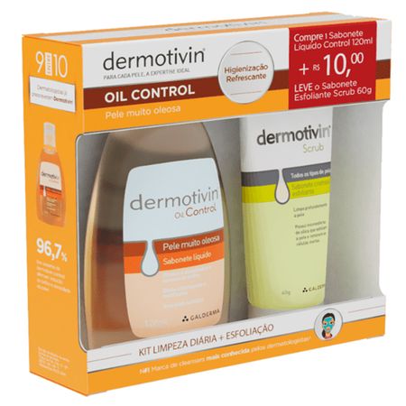 Dermotivin-Kit-–-Sabonete-Líquido-Oil-Control-120ml-+-Sabonete-Esfoliante-60g-Kit--2